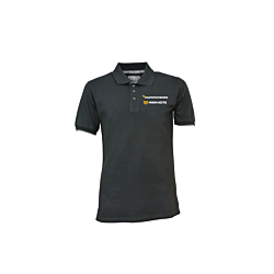 Polo Shirt Anthracite Humminbird Logo 