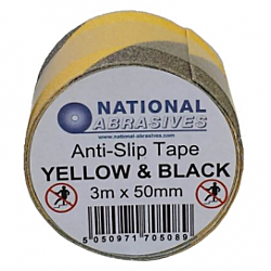 Anti-Slip Tape 50mm x 3m Yellow & Black   
