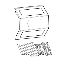 IDMK S12R - In-Dash Mounting Kit SOLIX 12 Models REINFORCED