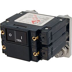 C-Series Flat Rocker Circuit Breaker - Double Pole 150A