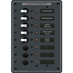 Traditional Metal DC Panel - 8 Positions