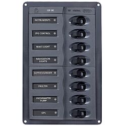 DC Panel - 8-Way - Vertical