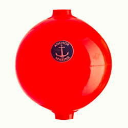 Pole Buoys 41 dia (16) Signal Orange