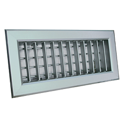 Aluminum 4 way Supply Grille, 475x55 mm (18x2")