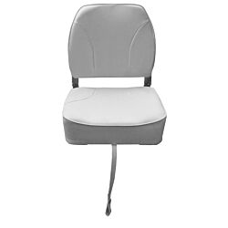 Deluxe Low Back Folding Seat (S/S 316  fittings)