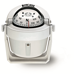 Ritchie Explorer™ B-51, 2¾” Dial Bracket Mount - White      