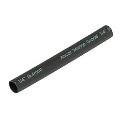 Heat Shrink Tubing, 48" (122 cm) Long, 1pc-1/4" (6.4 mm)-Black