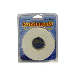 White 5m X 25mm Rubbaweld Self Amalgamating Marine Tape