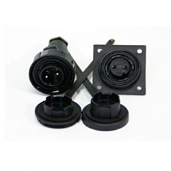 6 Pin Plug & Low-Flange Socket Kit