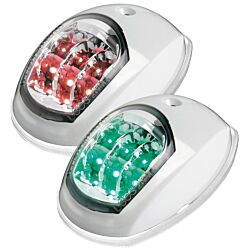 Evoled Navigation Lights White ABS Left + Right (Blister)