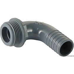 90° PP Hose Adapter 1/2" x 16 mm