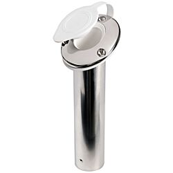 Rod holder 60° AISI 316 w/white cap