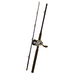 Enforcer Pro 20/30lb 6ft Boat Road & Reel Combo Set