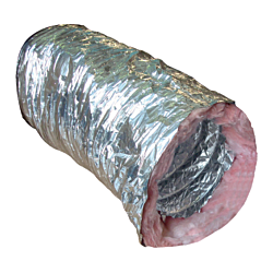 80 mm (3") int.Ø,insulated, flexible duct - per meter