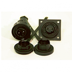 2 Pin Plug & Low-Flange Socket Kit