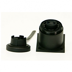 2 Pin Bulkhead Socket & Cap