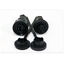 3 Pin Plug & In-line Socket Kit