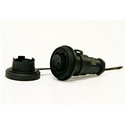 7 Pin In-line Socket & Cap