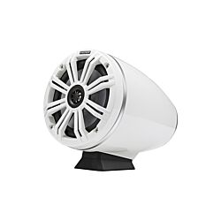 KMFC Marine 6.5" Flat Mount Coaxial Tower System - White