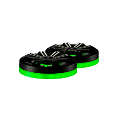 Weather Proof Led Speaker Ring Pair - 6.5"