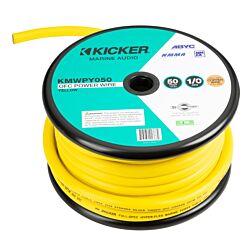 Marine 0AWG Yellow Power Cable - 50ft