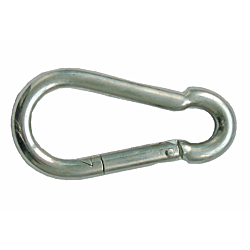 Carbine Hook-6 x 60mm-no eyelet (hot-dip galvanised)