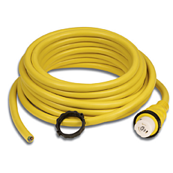 Cordset, 32A 230V, 50', Yellow