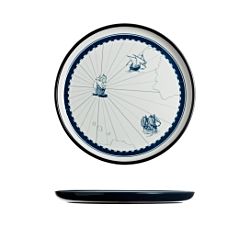 Columbus Flat Plate 6 Pieces - 25 Cm.   
