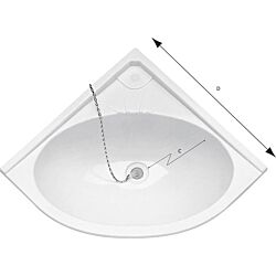 Angle Washbasin