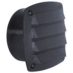 Round Vents + Flange (White)-Ø 100 - 125 x 125 mm