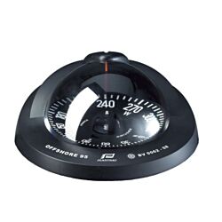 Offshore 95 Compass-Flushmount-Black (Black Flat Card)