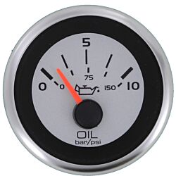 Eng Oil Pres Gauge 10 Bar 10-180ohm 2"