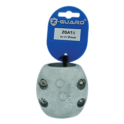 Shaft Globe Anodes-Zinc-1 1/2"