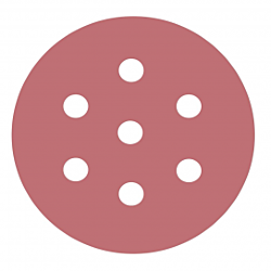 P40 Pink Film waterproof sanding disk 50pk