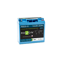 RELiON 12.8V 20Ah-X 3SC LiFePO4 Battery