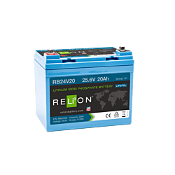 RELiON 25.6V 20Ah LiFePO4 Battery