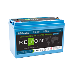 RELiON 25.6V 52Ah LiFePO4 Battery