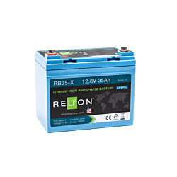 RELiON 12.8V 35Ah-X LiFePO4 Battery