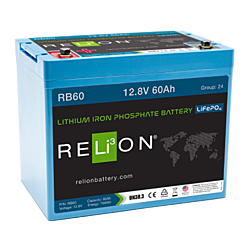 RELiON 12.8V 60Ah 4SC LiFePO4 Battery