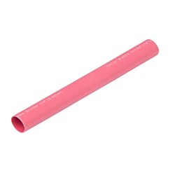 Heat Shrink Tubing, 48" (122 cm) Long, 1pc-1/4" (6.4 mm)-Red