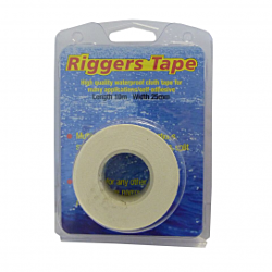 10m X 25mm - White Riggers Tape