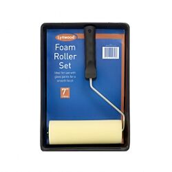 Roller with Foam sleeve set 7" 
