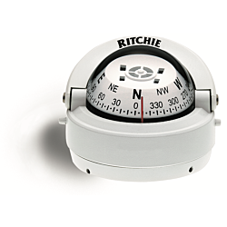 Ritchie Explorer™ S-53, 2¾” Dial Surface Mount - White