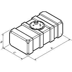 Water tank of large capacity lt.42