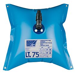 Flexible water tank lt.75