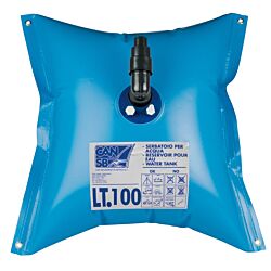 Flexible water tank lt.100