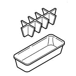 F008 Ice Cube Tray (10 sml) for Cruise - 160 x 85mm