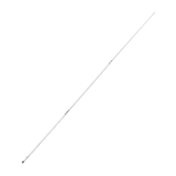 White Fibreglass Classic 23' SSB Antenna comes in Three Sections