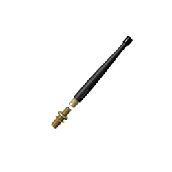 Black Nylon 7' 0dB Classic Whip VHF Antenna