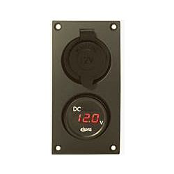 12v Power Supply and Voltmeter Panel